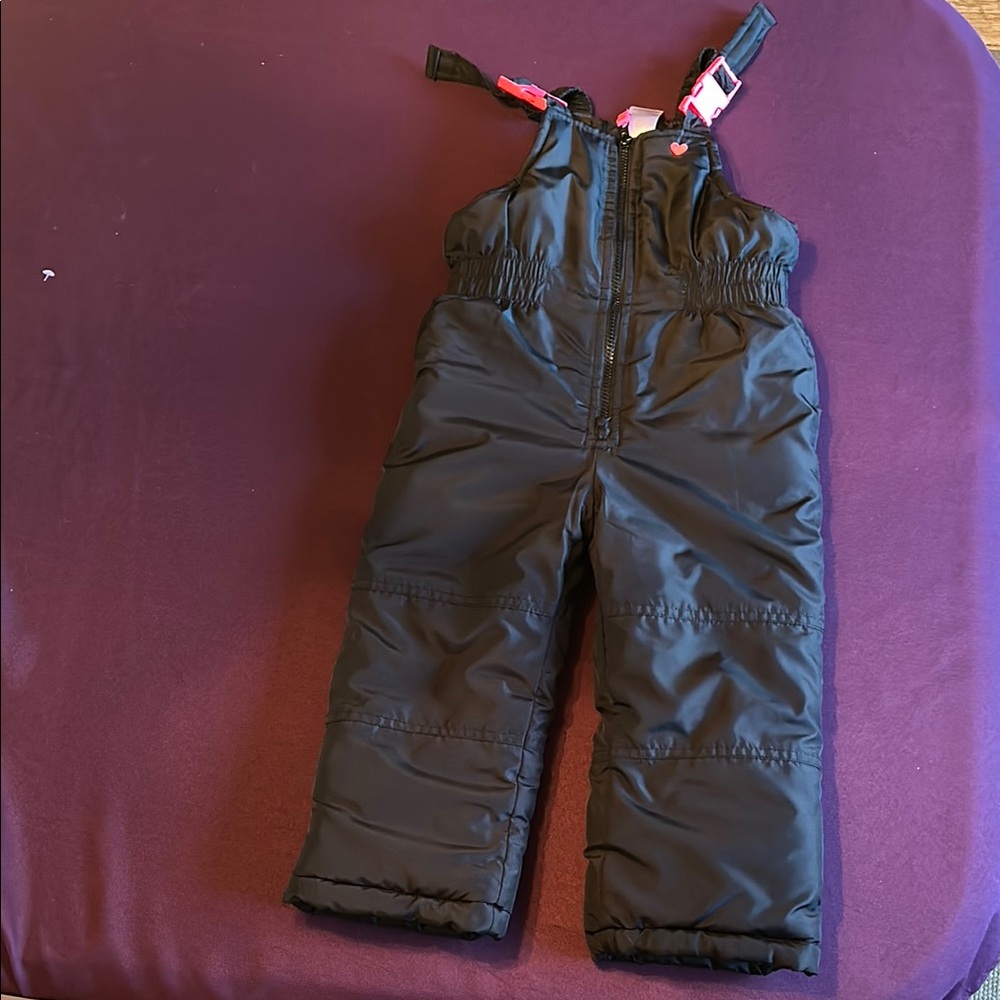 Carter’s Girls 4T Black Snow Pants